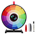 Spinla 18" Tabletop Prize Wheel · 12 Editable Slots