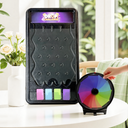 2-in-1 Prize Wheel & Plinko Board Set – 10" Tabletop Spinner + 14" Drop Game for Trade Shows, Parties & Family Fun