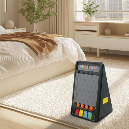 14" Tabletop Prize Drop Game Board with 8 Pucks, Foldable Stand for Party, Carnival & Trade Show