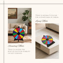20" Prize Wheel – 14-Slot Tabletop Spinner with Stand & Accessories