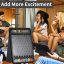 19" Tabletop Plinko Prize Drop Game Board – Foldable Stand with 10 Customizable Pucks for Party, Carnival & Tradeshow