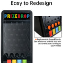 14" Tabletop Prize Drop Game Board with 8 Pucks, Foldable Stand for Party, Carnival & Trade Show