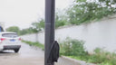 20FT Sectional Black Flag Pole Kit – Heavy Duty Aluminum In-Ground Flagpole with Ball Topper & Free USA Flag